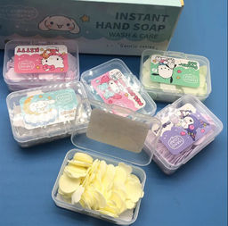 Мыло детское ассорти, одноразовые пластинки Мульты