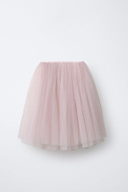 MULTI-LAYERED LONG TULLE SKIRT - Zara фото 8