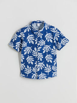 Bask?l? Erkek ?ocuk G?mlek ve ?ort 2li