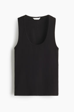 Camiseta sin mangas en algod?n - H&m фото 2
