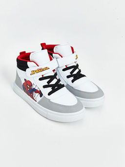 Spiderman Bask?l? Erkek ?ocuk Spor Ayakkab?