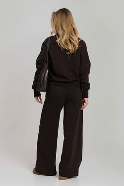 Толстовка М325367к коричневый - Елена фото 4