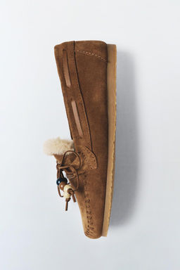 LIMITED EDITION SUEDE LOAFERS - Zara фото 10