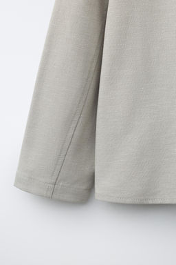 SOBRECAMISA COMFORT / Beige claro - Zara фото 4