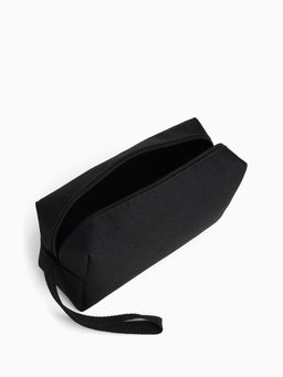 Цена за 2 шт. Косметичка дорожная на молнии, маленькая, с ручкой, чёрная