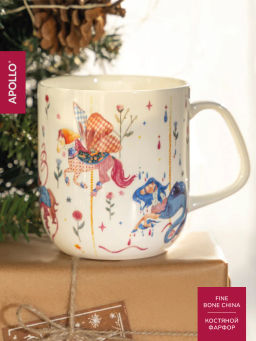 Кружка APOLLO genio Carousel Basalto 600 мл