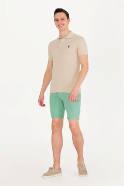 Мужская базовая футболка с воротником-поло Stone - U.s. polo assn фото 4