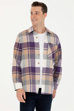 U. S. Polo Assn Мужская рубашка Lumberjack светло-коричневого цвета - U.s. polo assn фото 10