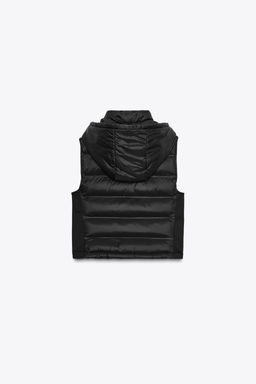 COMBINED PADDED GILET - Zara фото 8