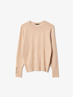 EMKA // Нежный джемпер из трикотажа с шелком  фото 6