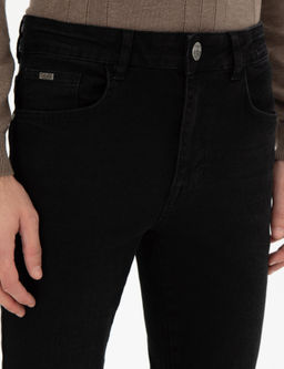 Antrasit Slim Fit Jean Pantolon