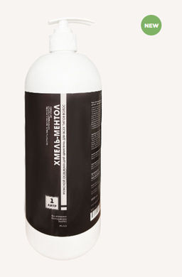 Мужской Шампунь жидкий Хмель-ментол 1 л Meela Meelo/Мила Милу