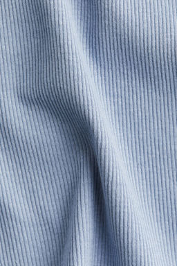 Camiseta en punto de canale - H&m фото 2