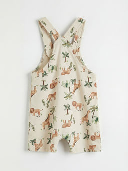 Desenli Ask?l? Erkek Bebek Tulum