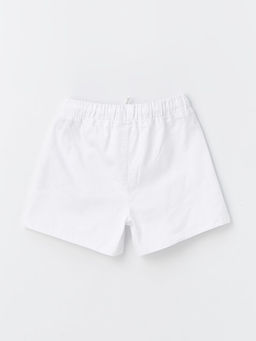 Basic Beli Lastikli K?z ?ocuk ?ort - Waikiki фото 2