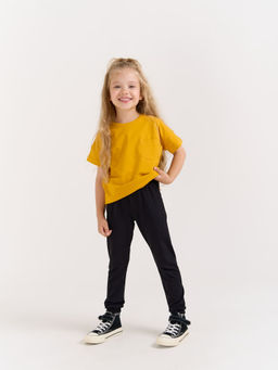 Брюки с манжетой Уголь