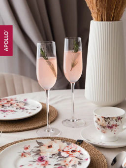 Набор бокалов для шампанского APOLLO Sun 270 мл 2 пр.