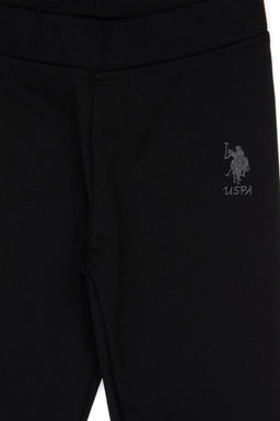 K_z _ocuk Siyah Tayt Sepette S_rpriz _ndirim - U.s. polo assn фото 4