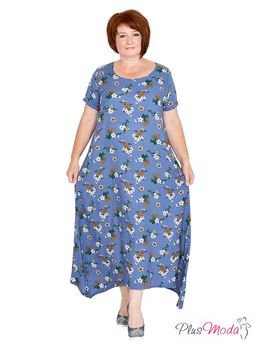 Платье Модель №942 размеры 44-84 - Plusmoda фото 2