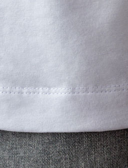 Свободная футболка с авторским принтом