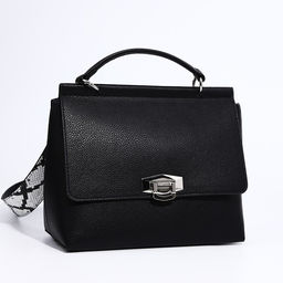 Сумка женская TEXTURA, мессенджер, средний размер, цвет чёрный  фото 3