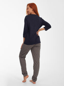 Пижама женская кулирка с брюками "ФИБИ" ЦЕПИ