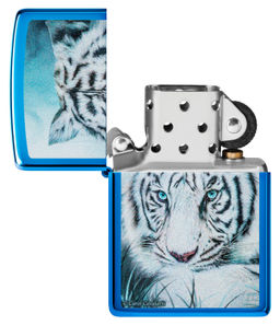 Зажигалка ZIPPO Белый тигр | White Tiger 48951  фото 4