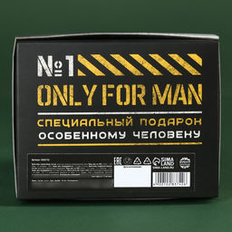 Набор Only for man крем-мёд с апельсином и кедровым орехом 60 г (2 шт. х 30 г)., ложка для мёда - Фабрика счастья фото 3
