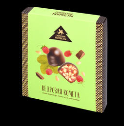 Кедровая комета с земляникой / 120 г / ТМ Сибирские конфеты