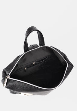 Рюкзак Модель №1307 | кожзам | гладкий | черный | Р929-1 | 33983 - L-craft фото 7