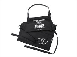 Фартук Ф/1925/утросердцесеребро 85x69