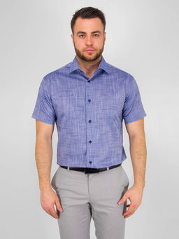 Сорочка мужская короткий рукав GREG 230/101/5585/Z/1