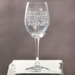 Бокал для вина Душа требует праздника, 360 мл - Дорого внимание фото 3