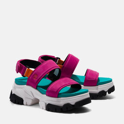 Женские сандалии Timberland Adley Way Sandal 2 Strap розовые  фото 4