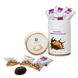 Абрикос в темном шоколаде