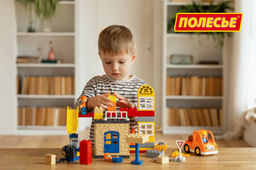 Конструктор Макси - Строительная фирма (66 элементов) (в коробке) - Полесье фото 9