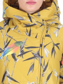 806 YELLOW Куртка демисезонная женская (100 гр. синтепон) - Фабричный китай фото 10