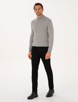 Siyah Slim Fit Jean Pantolon