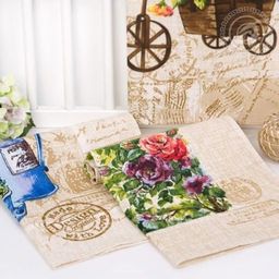 Полотенце 50*60 см. Встреча рогожка хлопок 100% - Лен поволжья фото 4