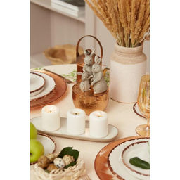 Скатерть Этель Еaster d=214см +/-3см, 100% хл, саржа 190 гр/м2  фото 6