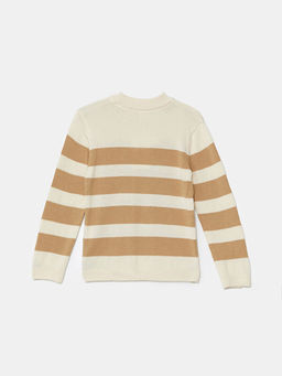 Bisiklet Yaka Uzun Kollu Erkek Bebek Triko Kazak - Waikiki фото 2