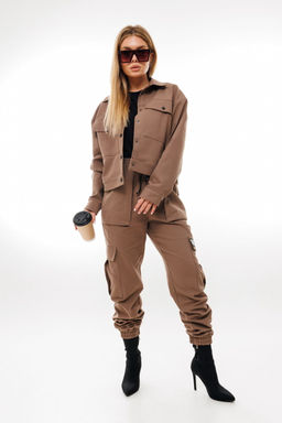 Костюм AmberA 2045 кофе  фото 8