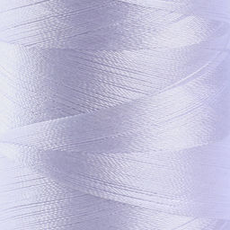 Нить атласная для вышивания, 120D/2, 700 м, белая