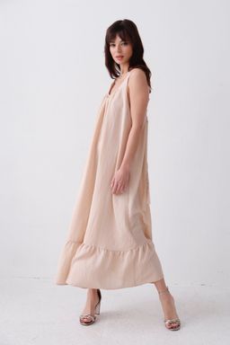 Платье Мальдивы для пляжа и фотосъёмки в цвете экрю - Martichelli фото 8