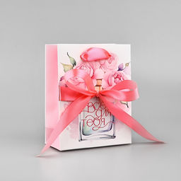 Цена за 3 шт. Пакет ламинированный с лентой Всё для тебя, S 12?5.5?15 см