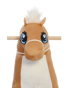 Качалка Лошадка: Звёздочка, не музыкальная, цвет бежевый - Zabiaka фото 7