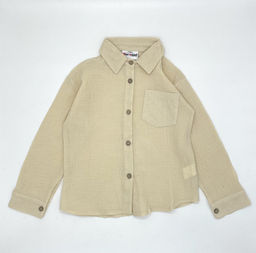 Детская рубашка из муслина GASTON, Белый - Caimano фото 9