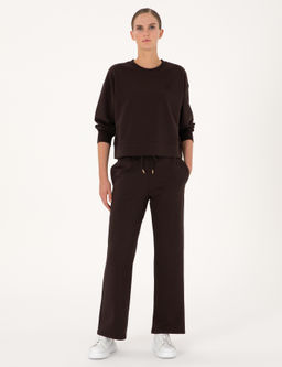 Kahverengi Oversize Sweatshirt