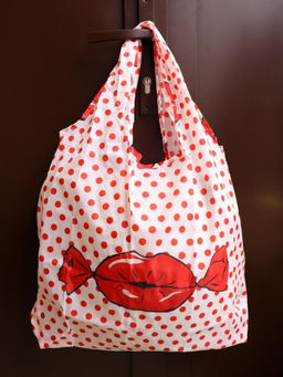 Сумка шоппер Kiss, red