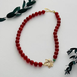 Бусы из Сердолика и Кварца